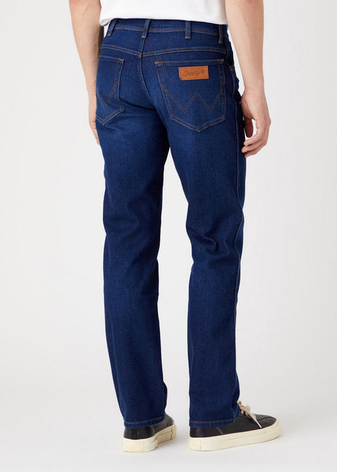 Wrangler Men's Dark Blue The Mountain Texas 821 Straight Jeans |Wrangler In Lebanon