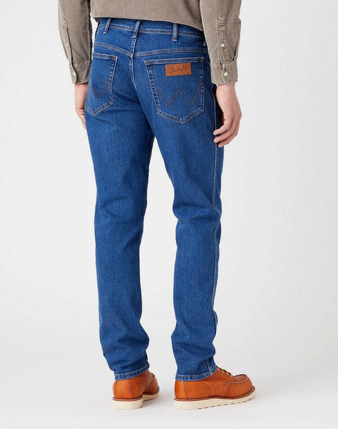 Wrangler Men's Dark Blue Texas Taper 823 Regular Tapered Jeans |Wrangler In Lebanon