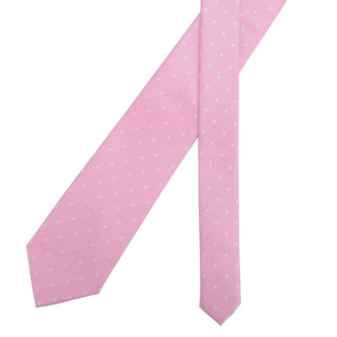 Club Room Mens Classic Dot Tie Pink OS ABL173 SHR