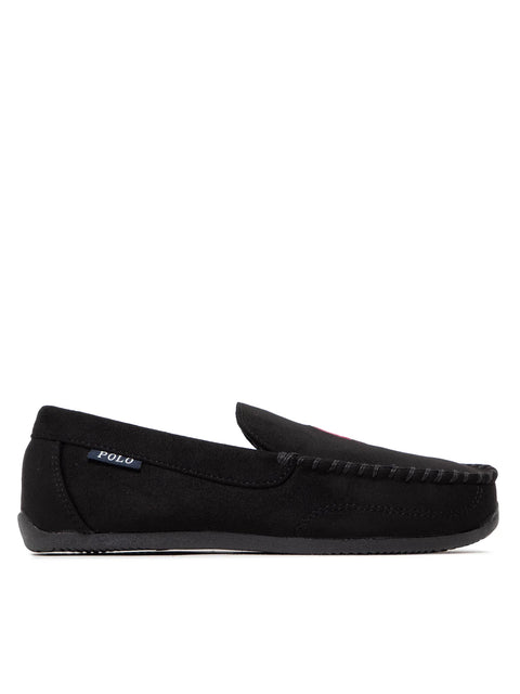 Polo Ralph Lauren Men's Black Declan Plaid Slippers | Polo Ralph Lauren In Lebanon