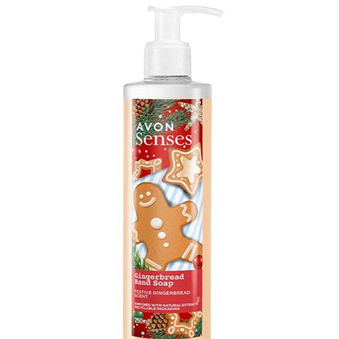 Avon Senses Gingerbread Liquid Hand Soap 250ml | Avon In Lebanon