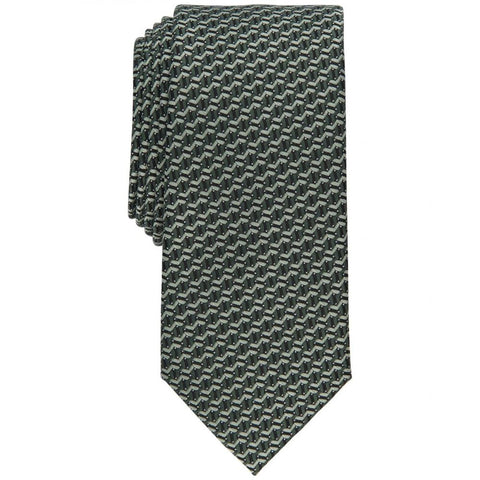 Alfani Mens Slim Geo Tie Mint OS ABL179 SHR