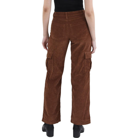 Tinseltown Juniors' Brown Bootcut Pants |Tinseltown  In Lebanon