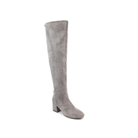 Sugar Women's Grey Ollie Over The Knee High Calf Boots | Sugar In Lebanon