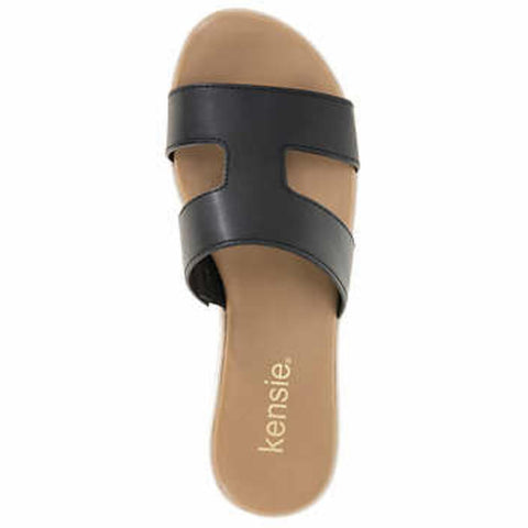 Kensie Women's Black H Band Sand Slippers| Kensie In Lebanon