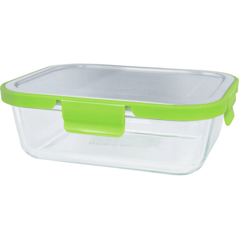 Cloc Green Glass 620ml Rectangular Food Storage | Cloc In Lebanon