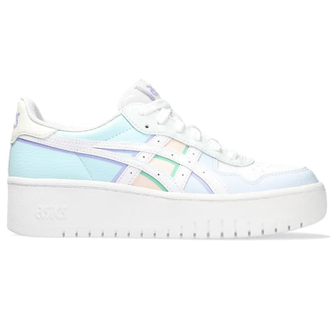 Asics Women's White/Aquamarine Japan S Pf Sneakers | Asics In Lebanon