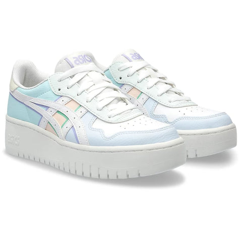 Asics Women's White/Aquamarine Japan S Pf Sneakers | Asics In Lebanon