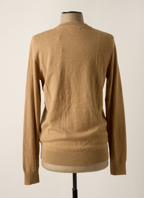 Jack & Jones Men's Camel Crew Neck Sweater | Jack & Jones In Lebanon
