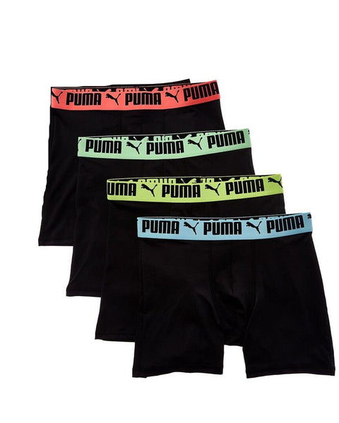 Puma Men's Active Stretch 4 Pack Boxer Briefs | Puma in Lebanon