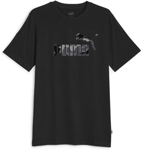 Puma Men's Black Essentials Camo T-Shirt | Puma In Lebanon
