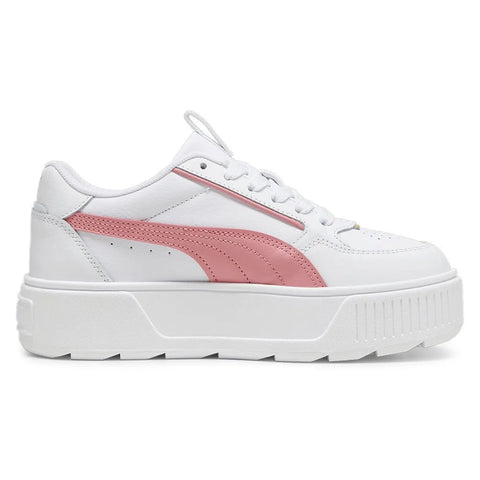 Puma Women's White & Pink Karmen Rebelle Trainers Sneakers | Puma In Lebanon
