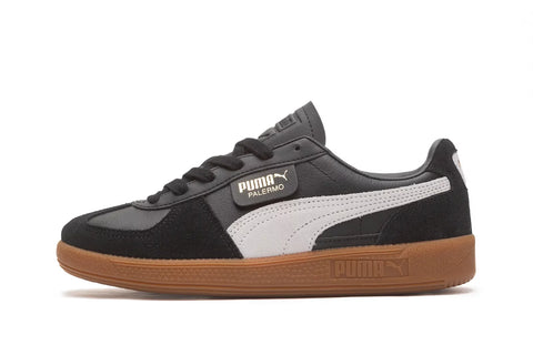 Puma Unisex Black Palermo Lth Sneakers | Puma In Lebanon