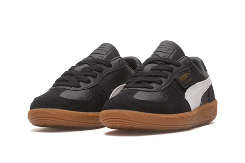 Puma Unisex Black Palermo Lth Sneakers | Puma In Lebanon
