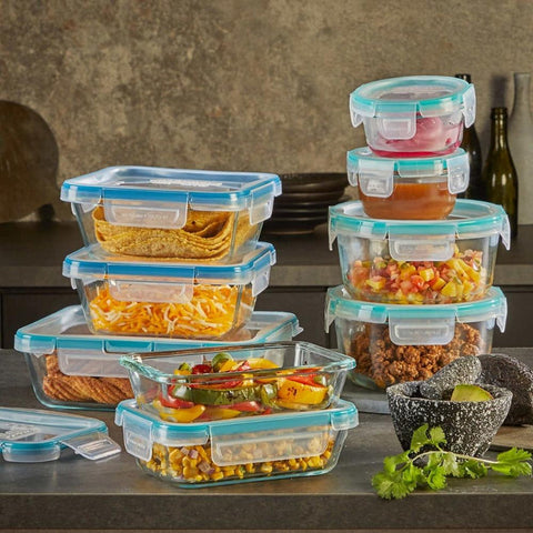 Snapware Pure Pyrex Glass Containers 9pcs + 9 Lids | Snapware In Lebanon