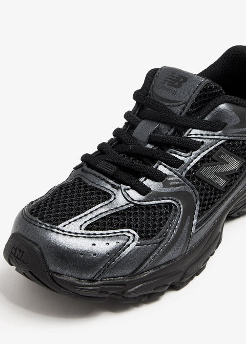 New Balance Kid's Black Fabric Sneakers    |New Balance  in Lebanon