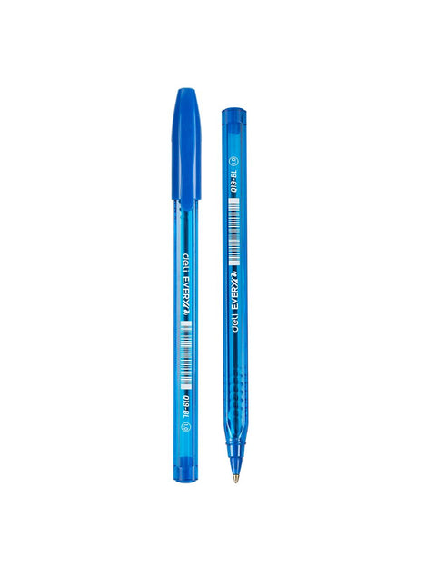Deli Every Ball Point Pen  Blue  1.0mm   (Q19-BL)