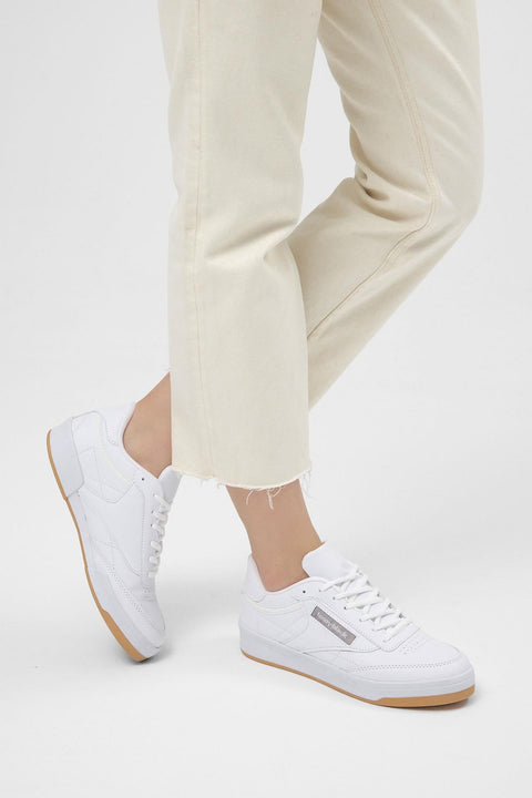 Tonny Black Unisex White Relaxed Fit Polyurethane Sole Lace-up Sneakers | Tonny Black In Lebanon