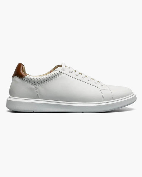 Florsheim Men's White Social Lace To Toe Sneakers | Florsheim In Lebanon