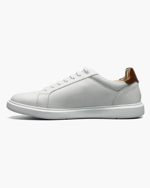 Florsheim Men's White Social Lace To Toe Sneakers | Florsheim In Lebanon