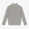 Polo Ralph Lauren Baby Boy's Grey Cable Knit Quarter-Zip Sweater | Polo Ralph Lauren In Lebanon