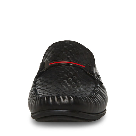 Steve Madden Men's Black Ralphie Leather Casual Shoes | Steve Madden In Lebanon