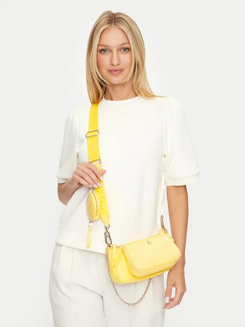 Steve Madden Women's Yellow Burgent Crossbody Bag | Steve Madden In Lebanon