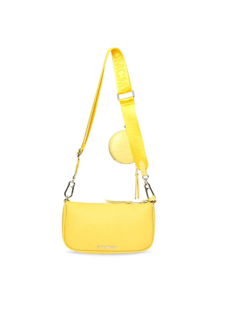 Steve Madden Women's Yellow Burgent Crossbody Bag | Steve Madden In Lebanon