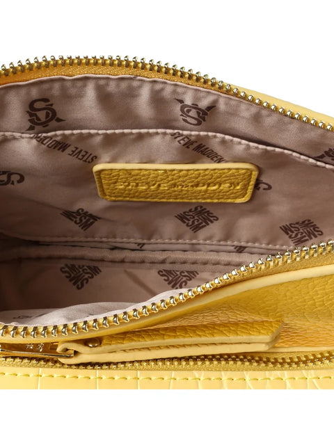 Steve Madden Women's Yellow Burgent Crossbody Bag | Steve Madden In Lebanon