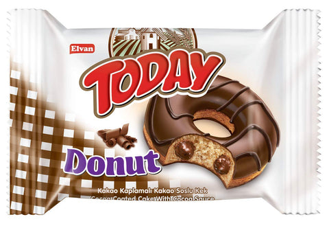 Elvan Today Donut Coated with Cocao 50g | Elvan In Lebanon