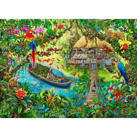 Ravensburger Jungle Expedition 368-Pieces Jigsaw Puzzle | Ravensburger In Lebanon