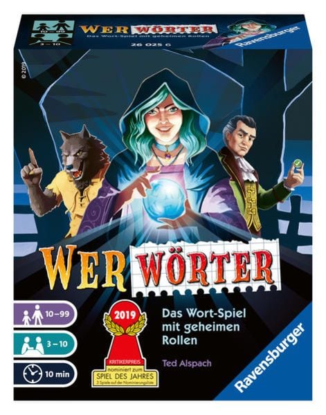Ravensburger The Word Game With Secret Roles - Travel Game |Ravensburger In Lebanon