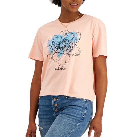 Rebellious One Women's Coral T-Shirt ABF666 shr