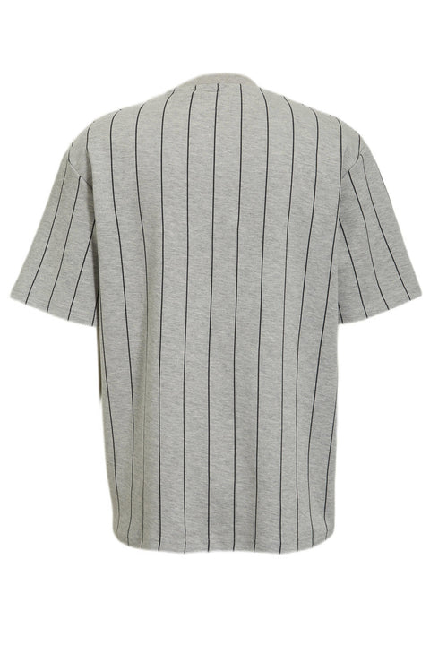Redefined Rebel Men's Light Gray Striped Wade T-Shirt | Redefined Rebel In Lebanon