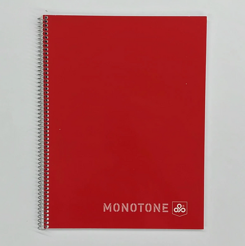 Monotone Notebook  A5 Seyes 72 Sheets 60gm Spiral Li7203/S