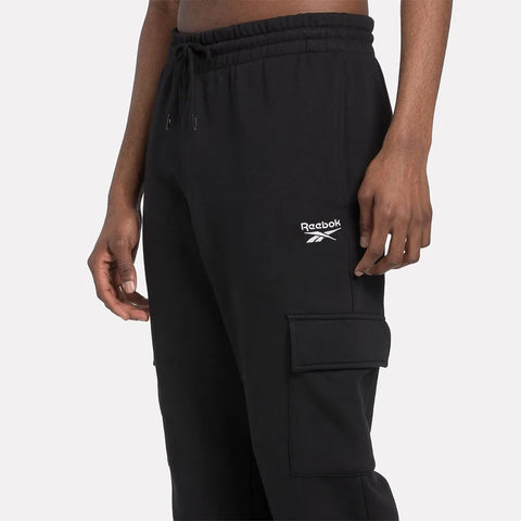 Reebok Men's Black Identity Sl Oh Cargo Pants | Reebok In Lebanon
