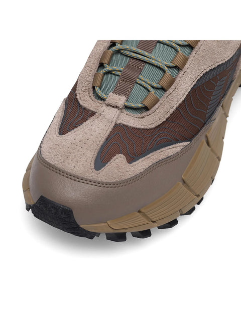 Reebok Unisex Brown Zig Kinetica 2.5 Sneakers | Reebok In Lebanon