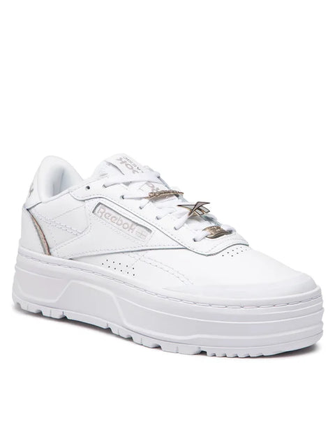 Reebok Women's White Club C Double GEO Sneakers | Reebok In Lebanon