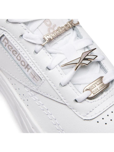 Reebok Women's White Club C Double GEO Sneakers | Reebok In Lebanon