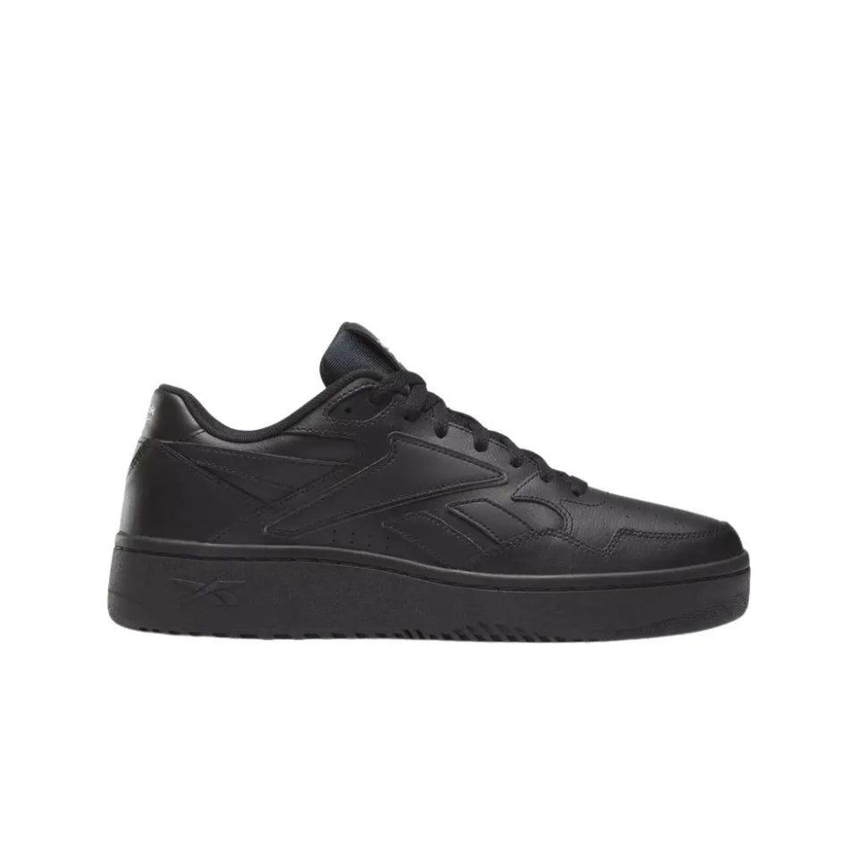 Black sneaker on a white background