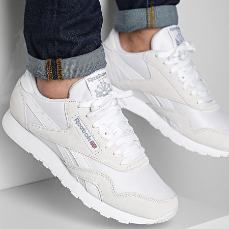 Reebok Men's White Sneakers ARS65 shoes68 shr