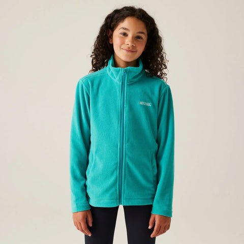 Regatta Kids Turquoise Fleece Zipped Jacket | Regatta In Lebanon