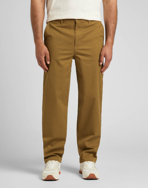 Lee Men's Olive Green Relaxed Chino Pants | Lee In Lebanon
