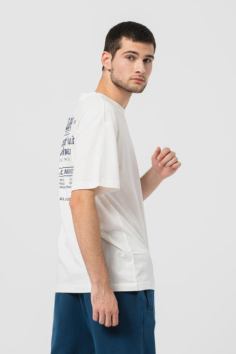 Lee Men's White Loose Fit Worker T-Shirt | Lee In Lebanon