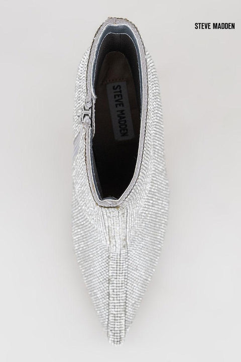 Steve Madden Women's  Silver Crystal Heeled Boot |Steve Madden in Lebanon
