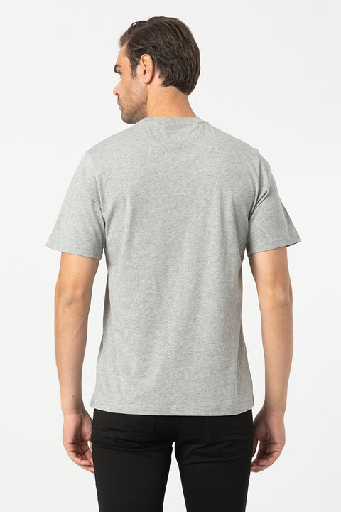 La Martina Polo Men's  Grey T-Shirt (LMR 113) FA3 (FL239)(AA52,ft19) (shr)