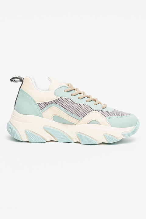 Steve Madden Women's Blue & Grey Rockx Sneakers | Steve Madden In Lebanon