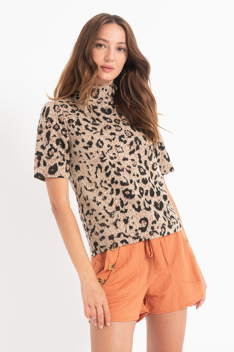 Hailys Women's Multicolor Animal Printed Blouse | Hailys In Lebanon