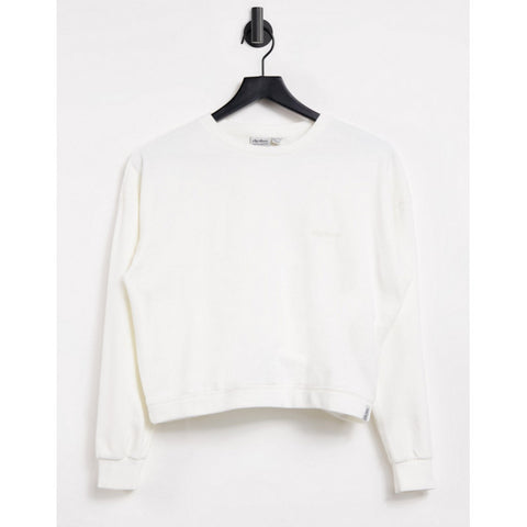 Rhythm Women's White Sweatshirt AMF671