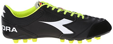 Diadora Men's Black & White Football Sneakers | Diadora In Lebanon